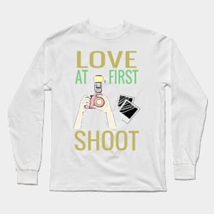 Love at first shoot Long Sleeve T-Shirt
